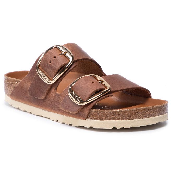 Birkenstock Чехли Birkenstock Arizona Big Bucke 1011072 Cognac