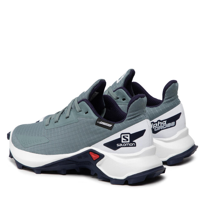 Παπούτσια Salomon Alphacross Blast Cswp J 414488 09 V0  Trooper/White/Evening Blue • Www.epapoutsia.gr