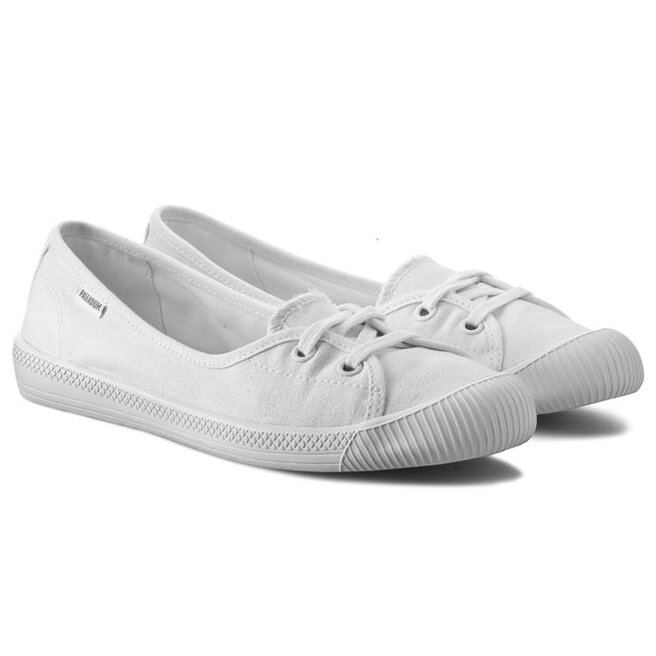Zapatillas de tenis Palladium Flex Ballet White/Vapor •