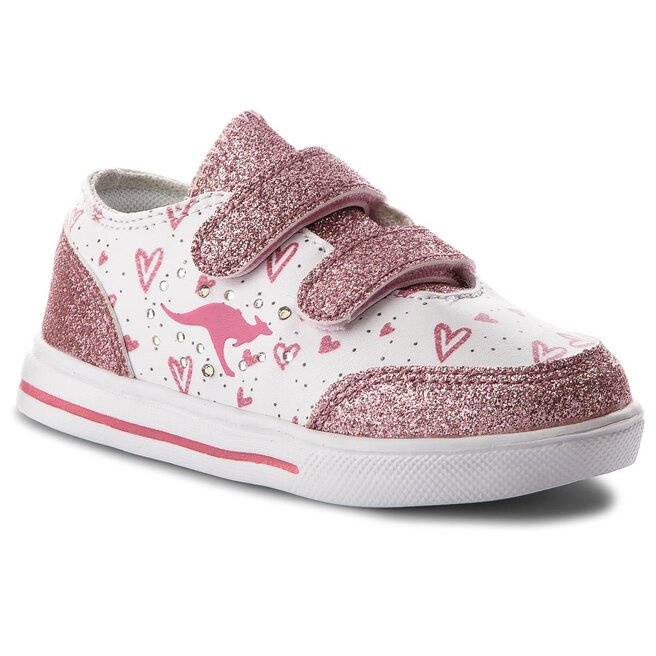 KangaRoos Batai KangaRoos Baby Flash V 02017 000 6069 Dusty Rose/Heart