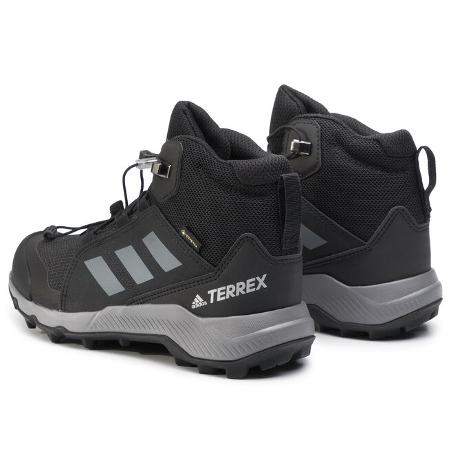 Zapatos adidas Terrex Mid Gtx K GORE-TEX Cblack/Grethr/Cblack •