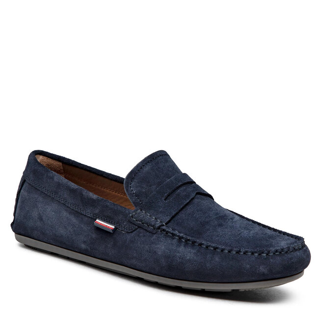 Tommy hilfiger classic store suede penny loafer