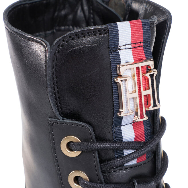 Tommy essential biker boot clearance