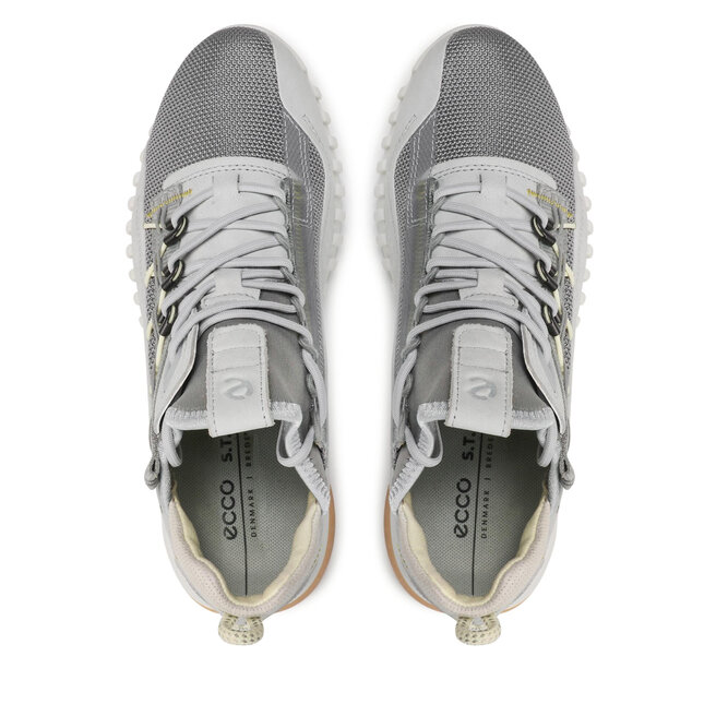 ECCO Sneakersy ECCO Zipflex W 80386301379 Concrete