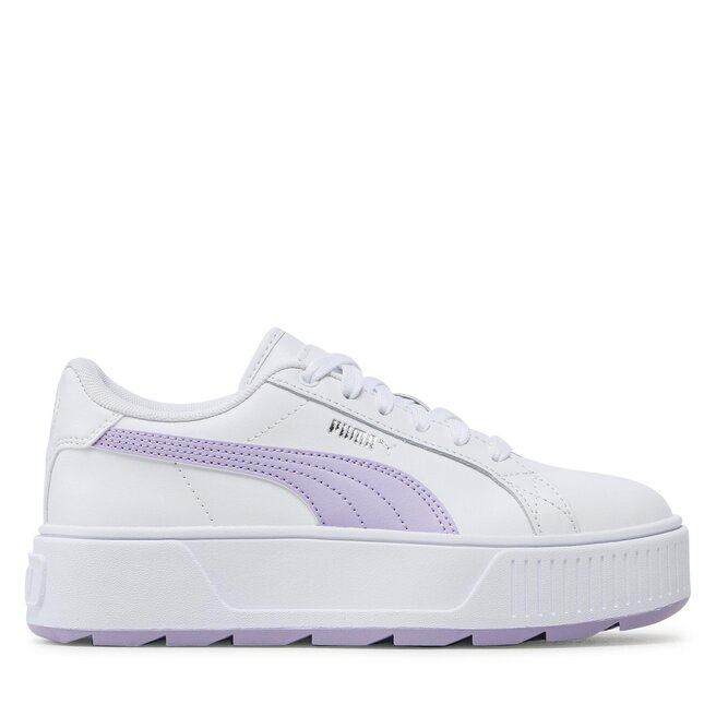 Puma Сникърси Puma Karmen L 384615 10 White/Vivid Violet/Silver