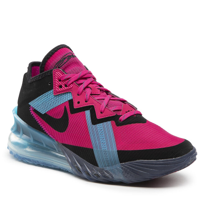 Nike Обувки Nike Lebron XVIII Low CV7562 600 Fireberry/Black/Lt Blue Fury