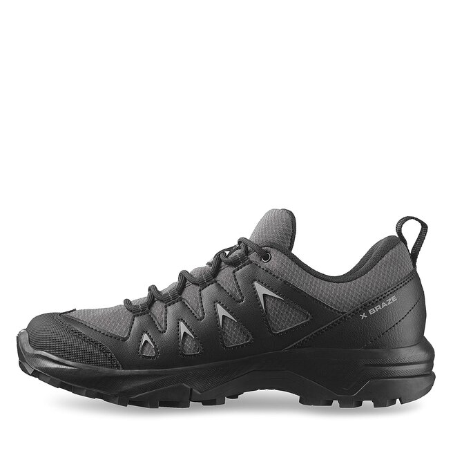 Scarpe da trekking Salomon X Braze Gtx GORE TEX L47180700 Gris