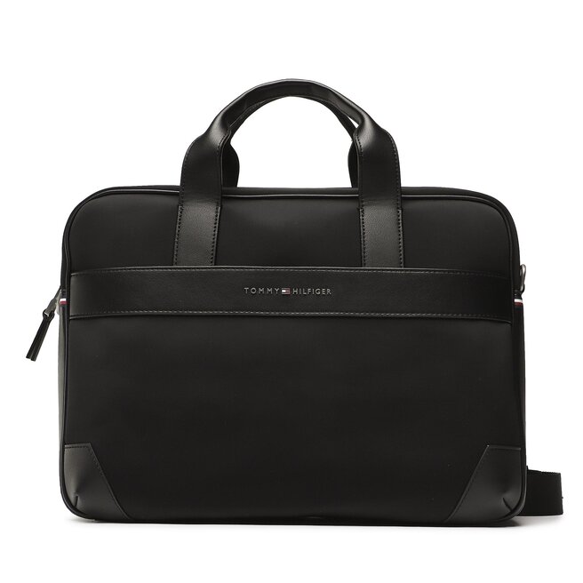 Geantă pentru laptop Tommy Hilfiger Th Urban Nylon Computer Bag AM0AM10567 BDS AM0AM10567