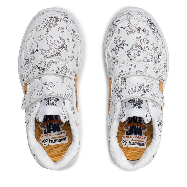 215990-9233 White/Jellow Camden Jr Sneakers Hummel