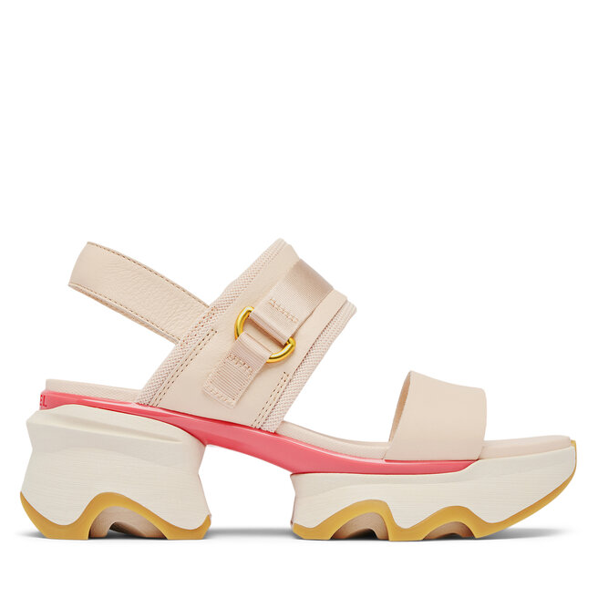 Sandały Sorel KINETIC™ Impact Slingback Heel - Czerwony