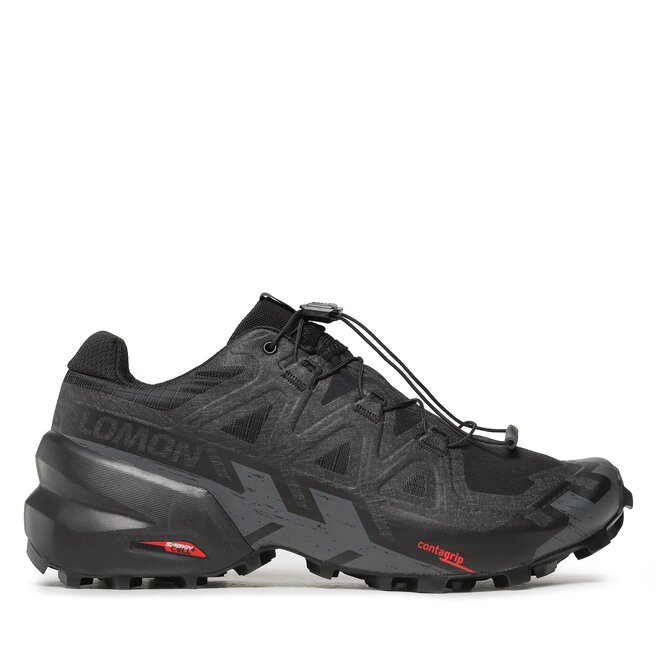 Salomon Обувки Salomon Speedcross 6 L41737900 Black/Black/Phantom
