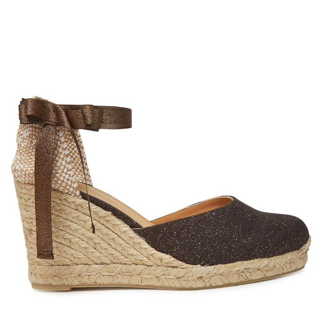 Espadryle Castañer Carina/8/032 - Brązowy