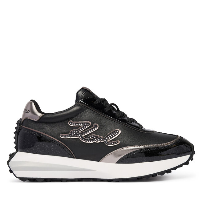 Sneakersy KARL LAGERFELD Zone KL62911P Czarny