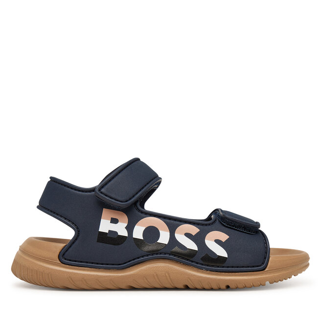 Sandały BOSS J52821 D Granatowy - chłopięce