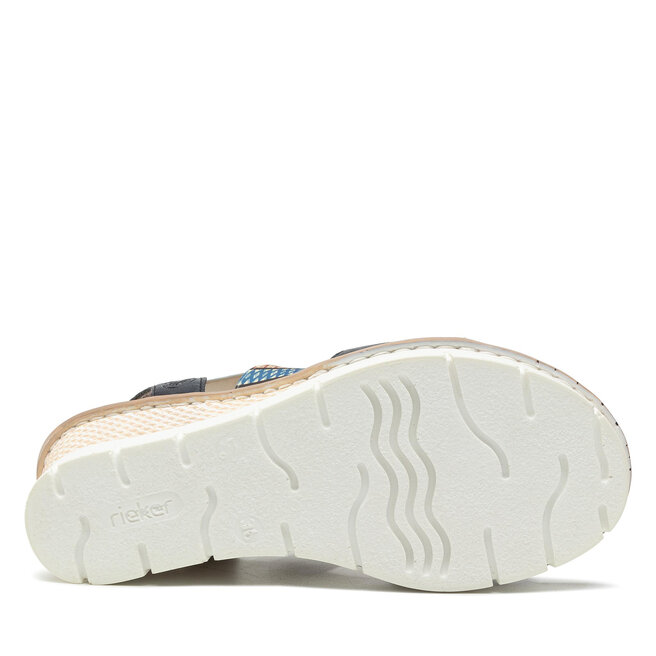 Rieker Sandalen Rieker 68518-14 Blau Kombi