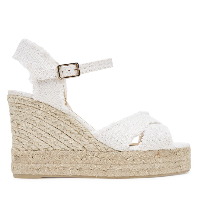 Espadryle Castañer Bromelia/8Ed/032 - Biały