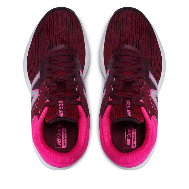 Chaussures New Balance Fresh Foam 520 v7 W520CR7 Bordeaux