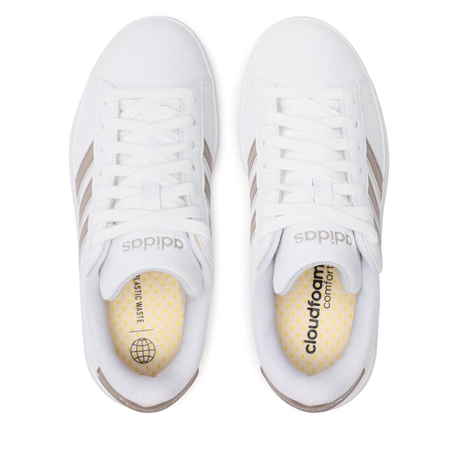 adidas Cipő adidas Grand Court Cloudfoam Lifestyle Court Comfort Shoes GW9215 Ftwwht/Plamet/Plamet