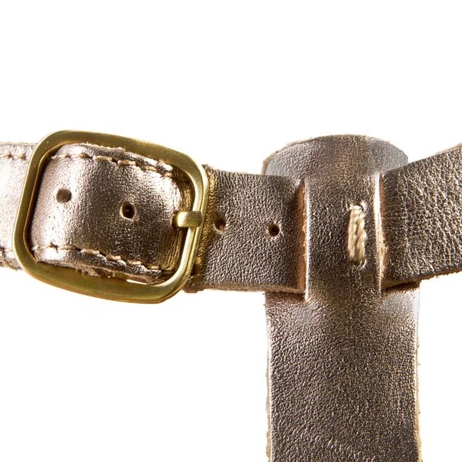 Sanda y Clarks Playful Game 261086284 Gold Leather eobuwie .pl