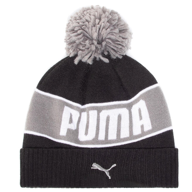 puma grey beanie