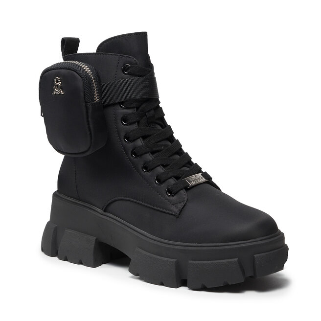Botine Steve Madden Tanker-P SM11001615-04004-001 Black