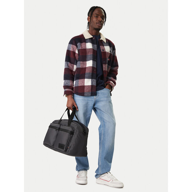 Torba weekendowa Tommy Hilfiger Th Repreve Duffle AM0AM14008 Szary -