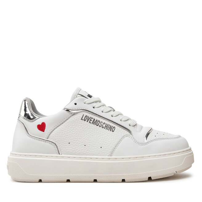 Sneakersy LOVE MOSCHINO - Biały
