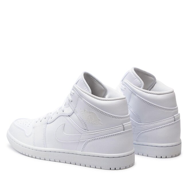 Sportcip??k Nike Air Jordan 1 Mid 554724 136 Feh?�r | ecipo.hu