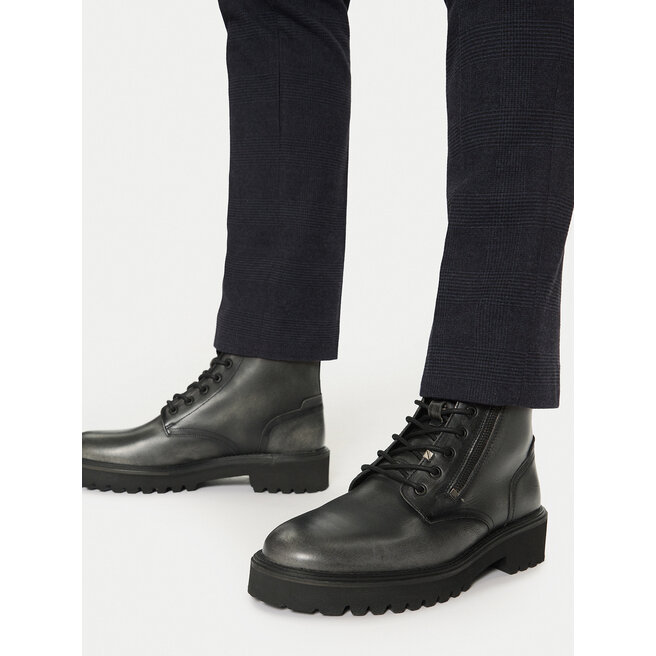 Trapery Pepe Jeans Durham Rub PMS50253 Czarny - męskie