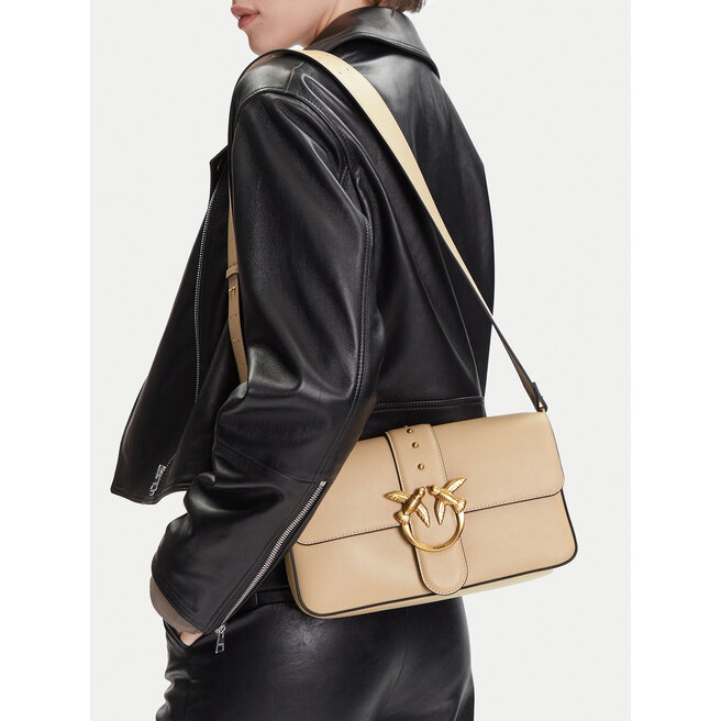 Torebka PINKO Love One Classic Fl 104524 A0QO C50Q Beżowy -