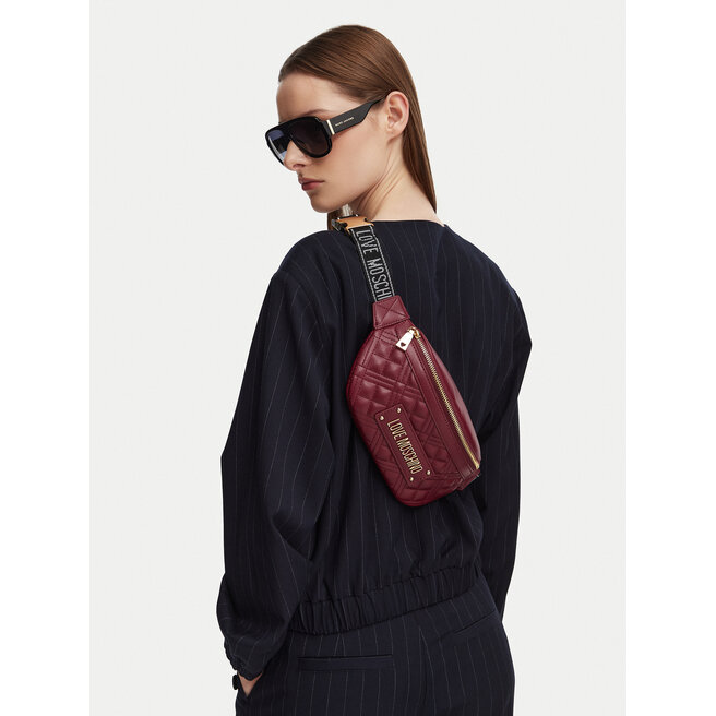 Nerka LOVE MOSCHINO JC4003PP1PLA0552 Bordowy -