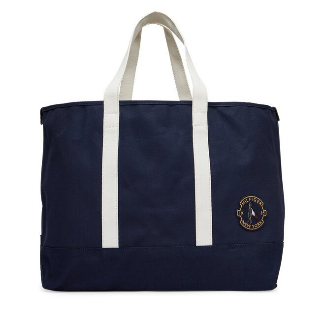 Torebka Tommy Hilfiger Th Summer Tote - Granatowy