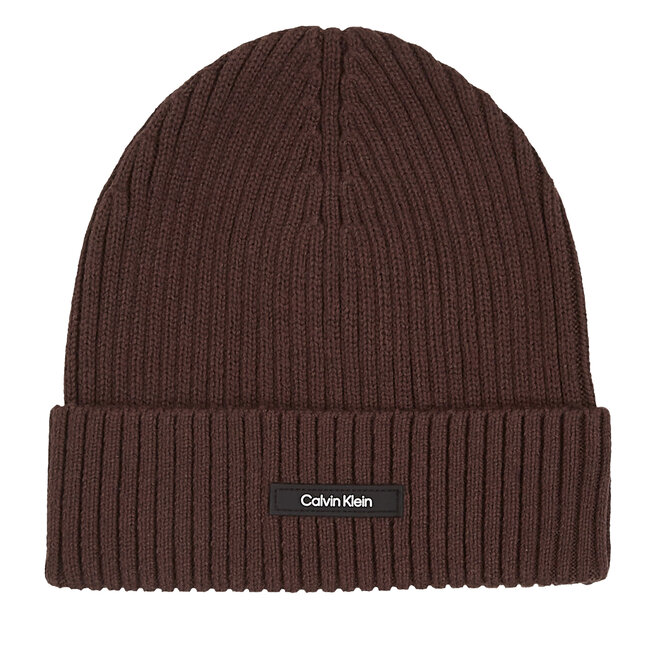 Czapka Calvin Klein Classic - Brązowy