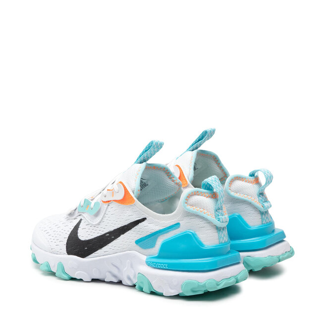 Nike blanche bleu clearance orange