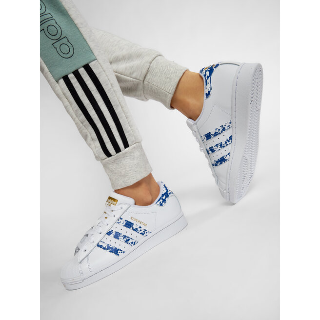 adidas superstars blue