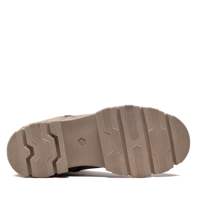 Marco Tozzi Kozačky Marco Tozzi 2-25600-29 Taupe Nubuck 349