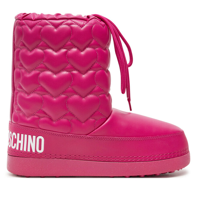 Śniegowce LOVE MOSCHINO - Różowy