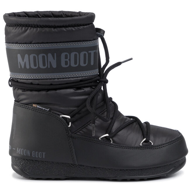 moon boot mid nylon black