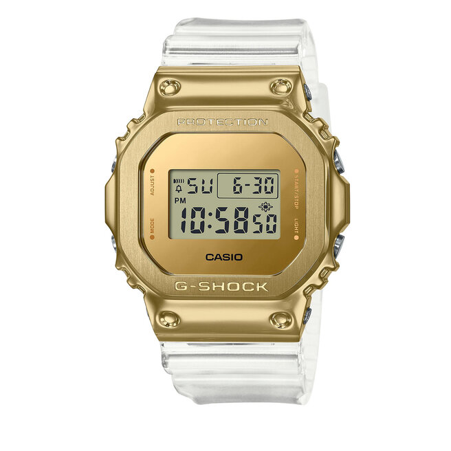G shock stainless steel gold discount
