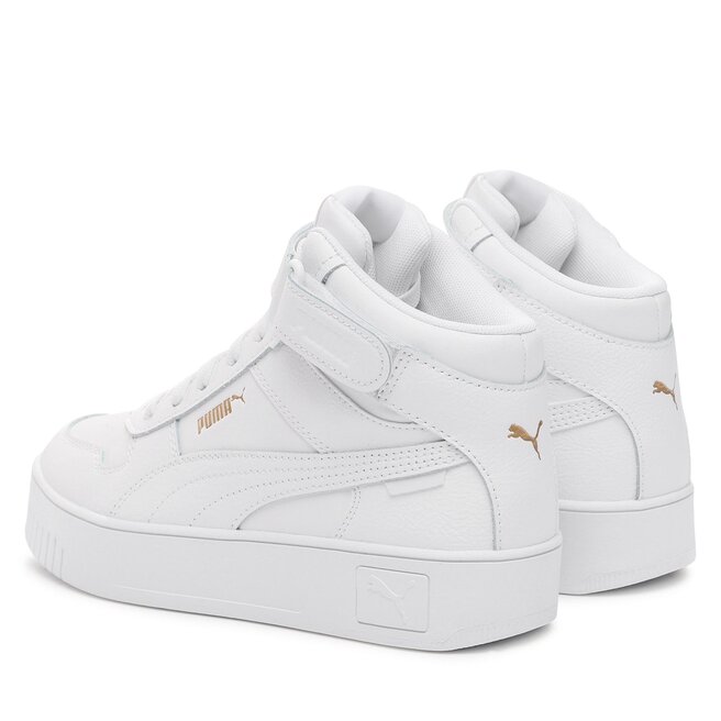 Puma Sportcipő Puma Carina Street Mid 392337 01 Puma White-Puma White-Puma Gold