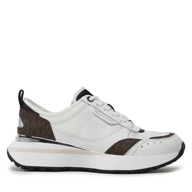 Sneakersy MICHAEL Michael Kors Flynn Trainer - Biały