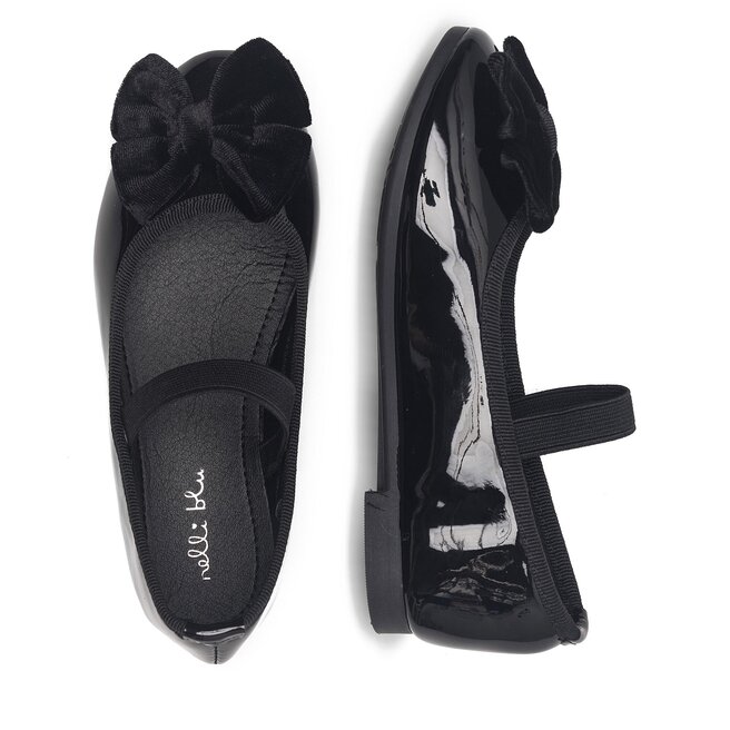 Nelli Blu Baleríny Nelli Blu CM220831-31(III)DZ Černá