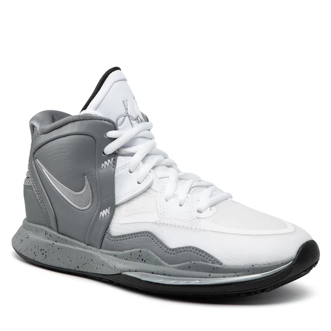 Pantofi Nike Kyrie Infinity Se (Gs) DD0335 108 White/Chrome Smokey Grey/Black