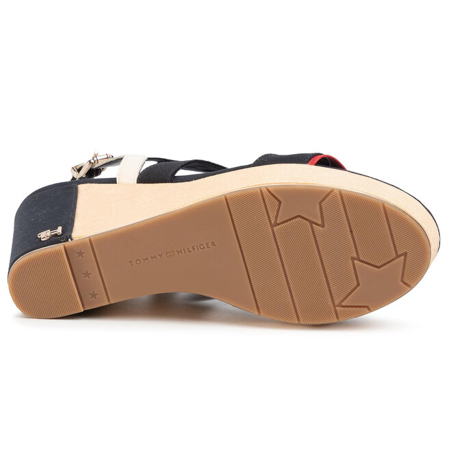 Sandali Tommy Hilfiger Th Basic Hardware High Wedge FW0FW04946