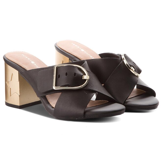 Tommy hilfiger 2025 buckle mid heel