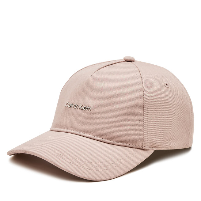 Czapka z daszkiem Calvin Klein Calvin Lettering Canvas Cap - Szary