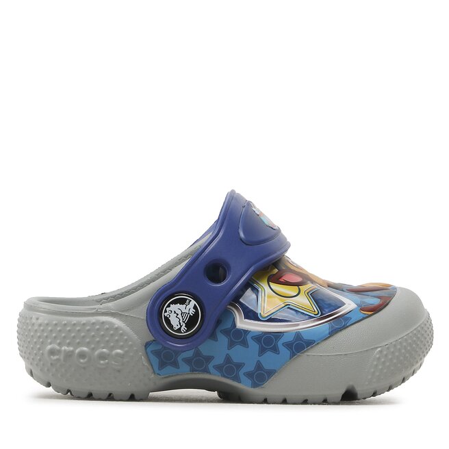 Klapki Crocs Fl Paw Patrol Patch Cg T - Szary