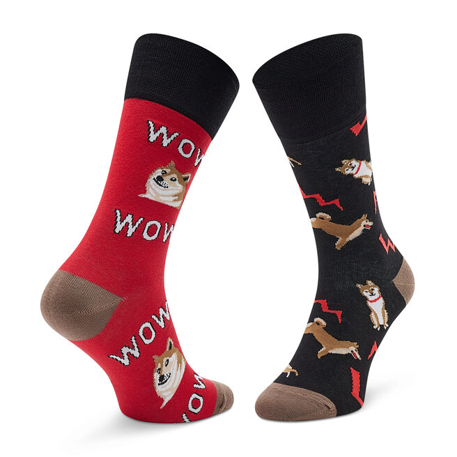 Todo Socks Hohe Unisex-Socken Todo Socks Crazy Piesel Multicolor