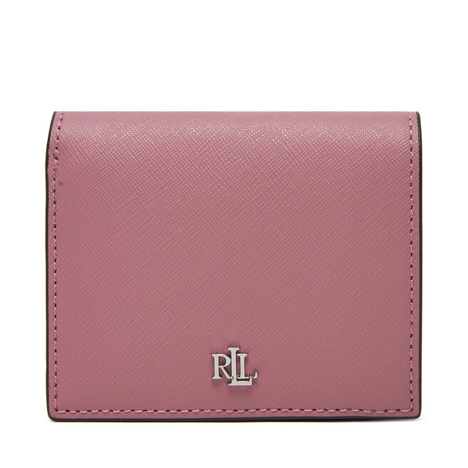 Mały Portfel Damski LAUREN RALPH LAUREN - Różowy