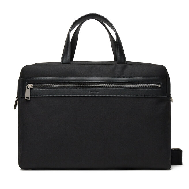 Torba na laptopa Calvin Klein Contrast Commuter Bag - Czarny